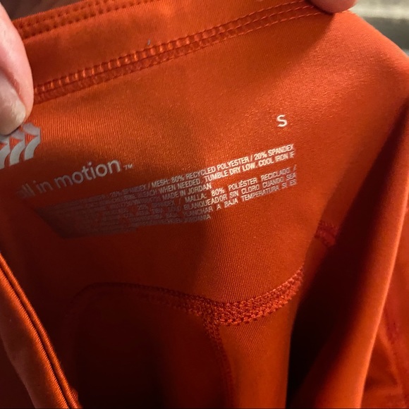 Rust Orange Target Leggings - Picture 2 of 5